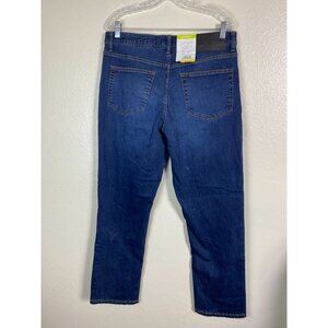 NEW Eddie Bauer Blue Flex Comfort Denim Jeans Size 32x30 Regular Fit Stretch